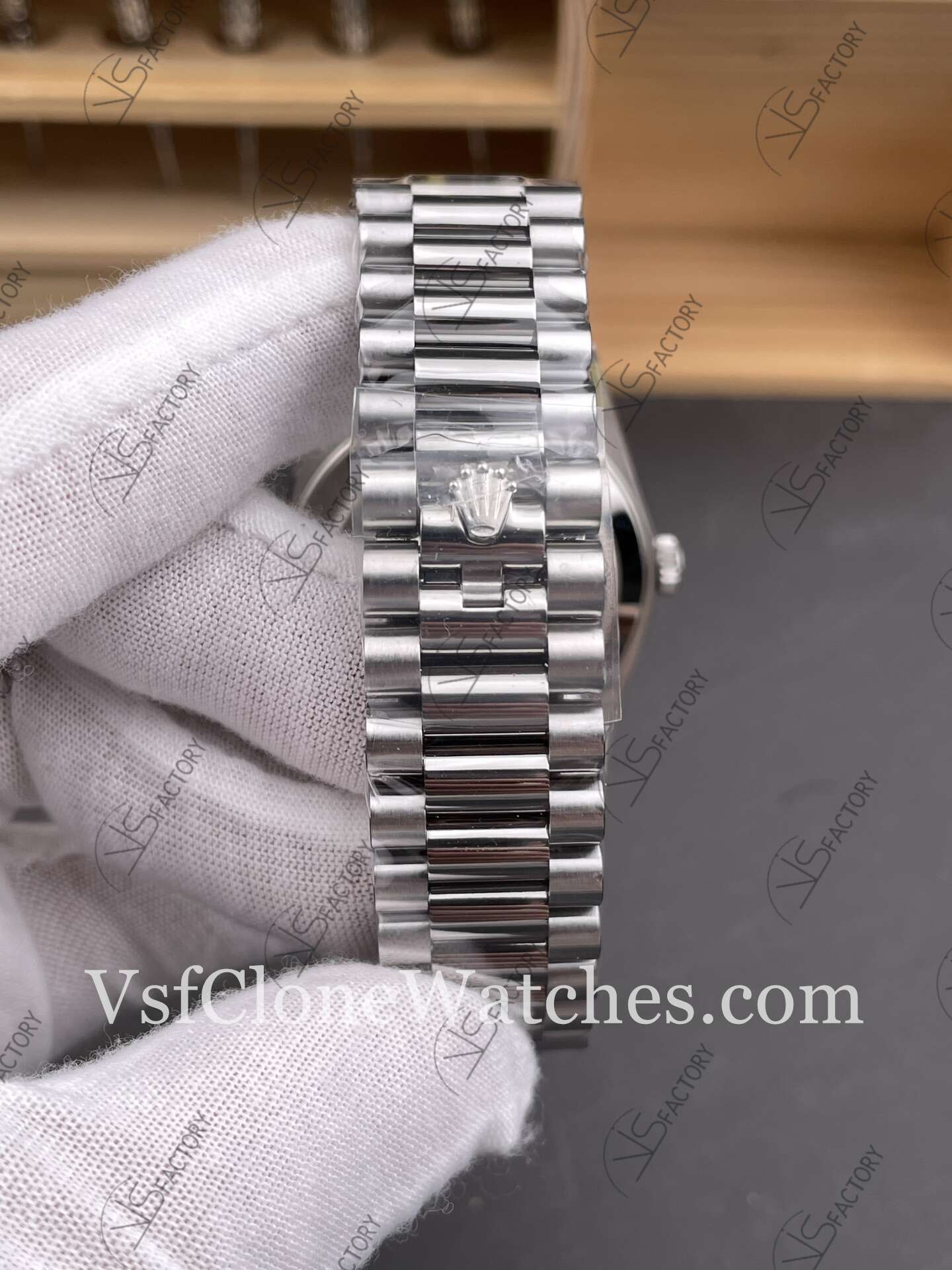 Super Clone Watches - Rolex Day Date m228239-0046 3255 Movement 40mm White Dial - Image 9