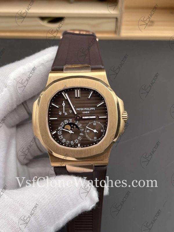 Clone Watches – Patek Philippe Nautilus 5712R-001 Rubber Strap