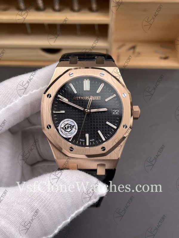 Clone Watches – Audemars Piguet Royal Oak 15510OR Black Dial 