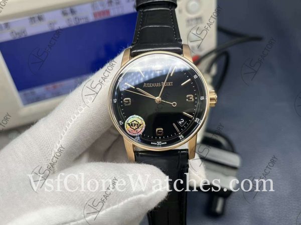 Clone Watches – Audemars Piguet Code 11.59 by 15210OR Black Dial