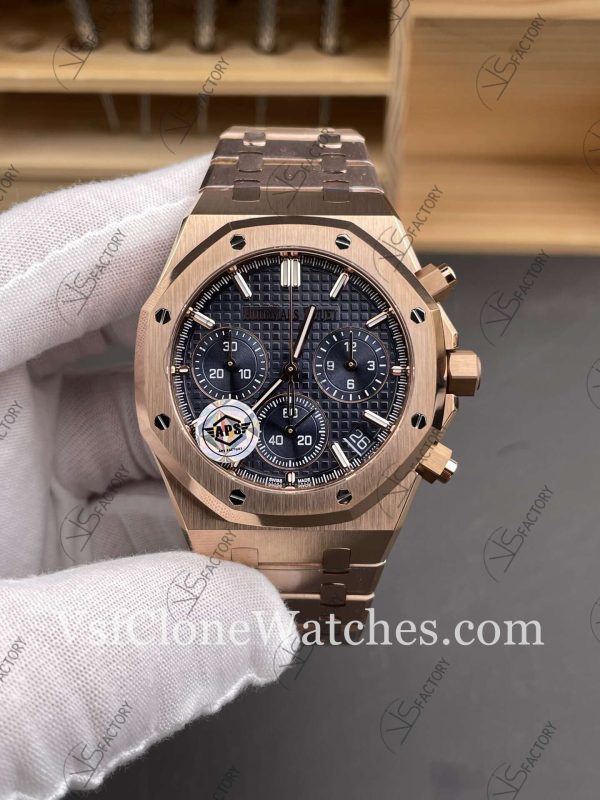 Clone Watches – Audemars Piguet Royal Oak 26240OR Blue Dial
