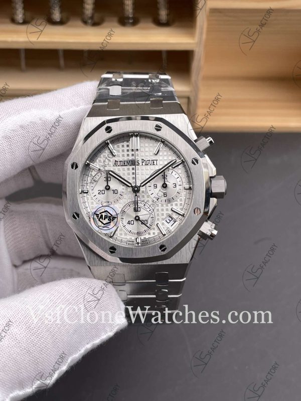 Clone Watches - Audemars Piguet Royal Oak 26240ST Silver Dial