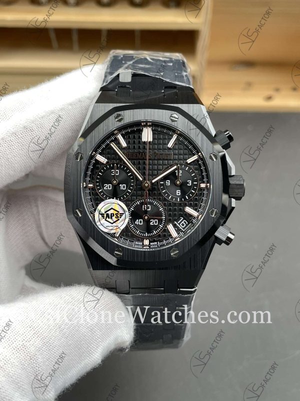 Clone Watches – Audemars Piguet Royal Oak 26240CE Black Dial