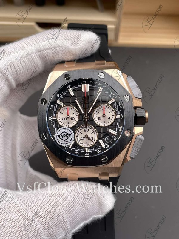 Clone Watches – Audemars Piguet Royal Oak Offshore 26420RO Black Dial