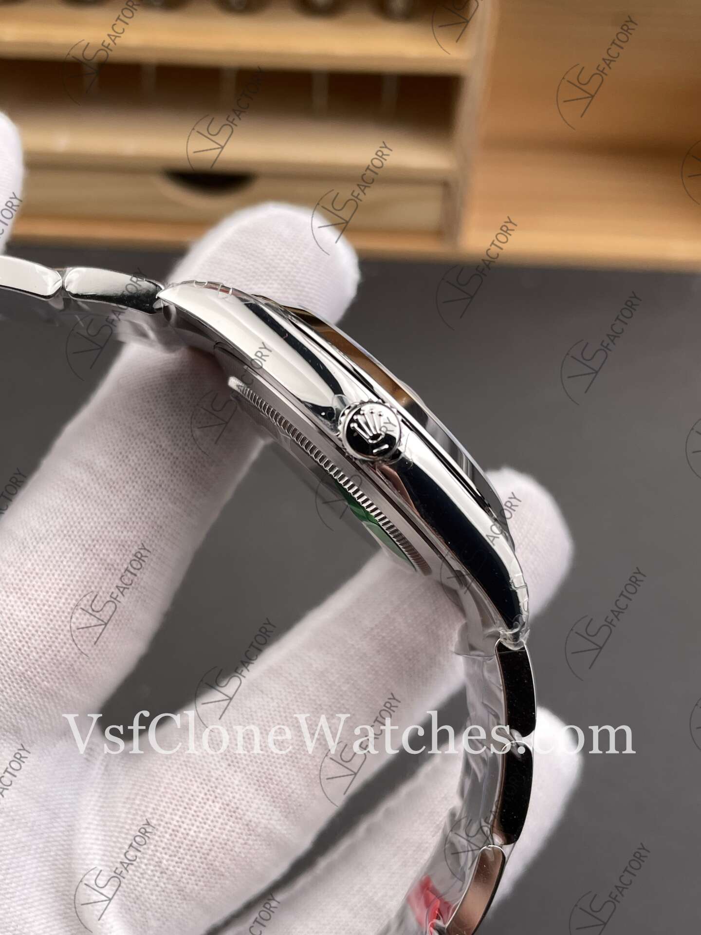 Super Clone Watches – Rolex DateJust m126300-0011 Oyster 41MM 3235 Movement Black Dial - Image 4