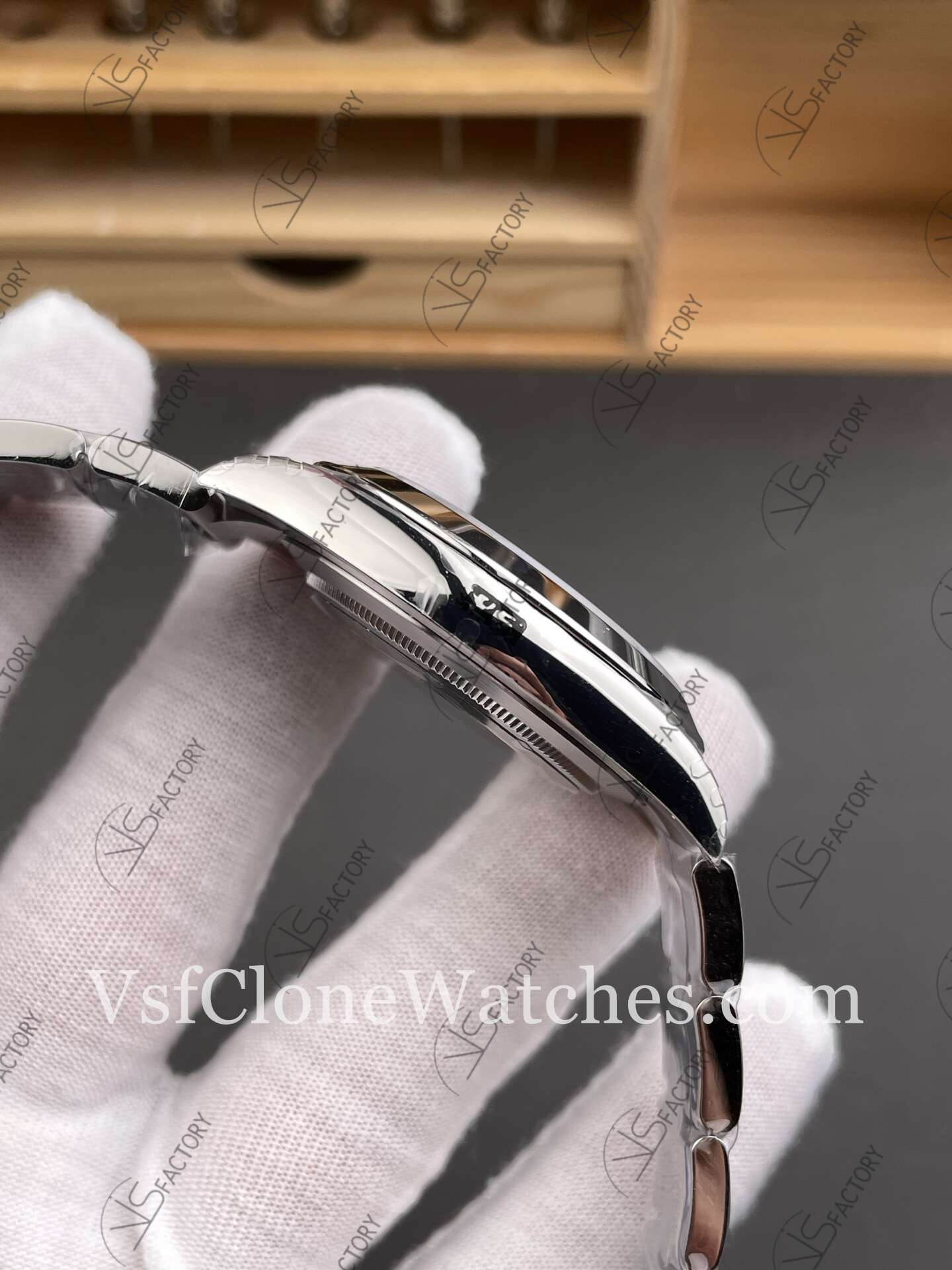 Super Clone Watches – Rolex DateJust m126300-0011 Oyster 41MM 3235 Movement Black Dial - Image 5