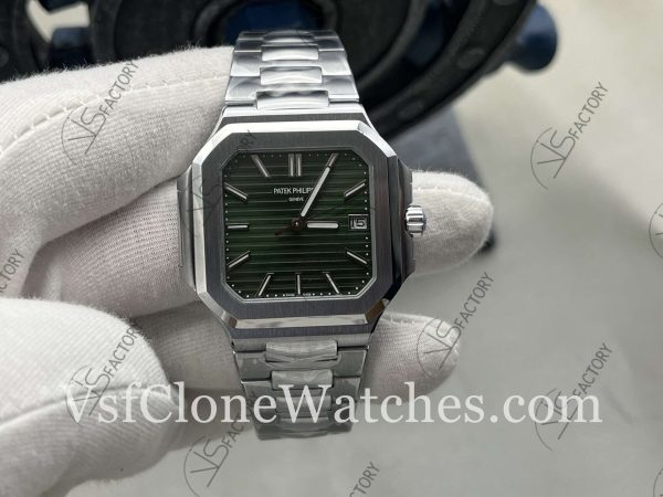 Clone Watches – Patek Philippe Cubitus 5821 Olive Green Dial