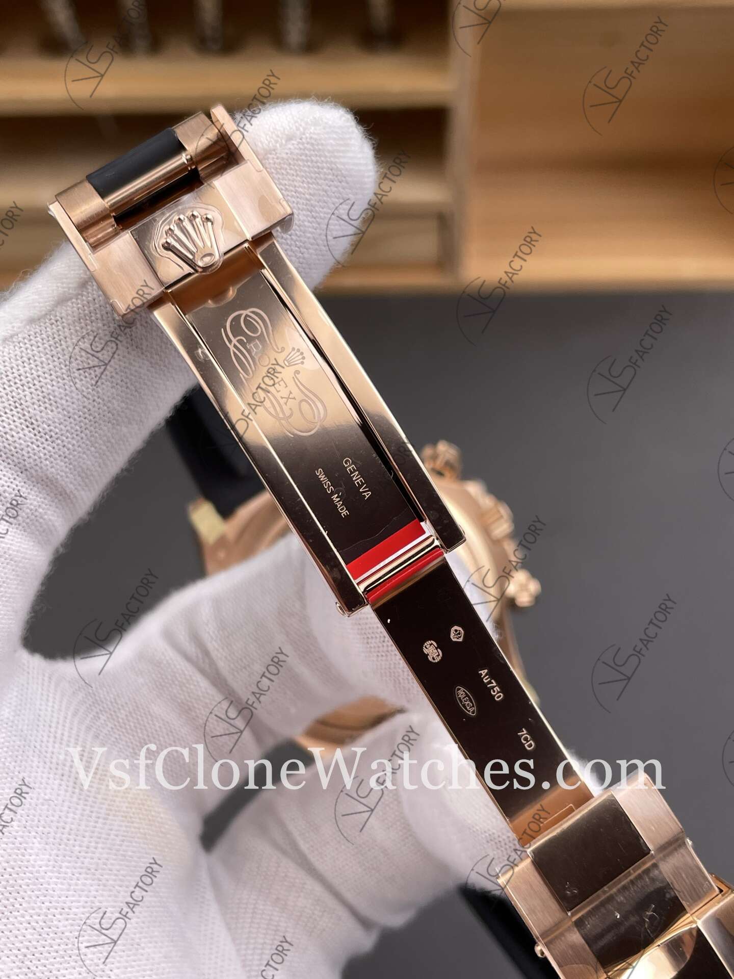 Super Clone Watches – Rolex Daytona M126515ln-0006 4131 Movement Sundust & Black dial - Image 8