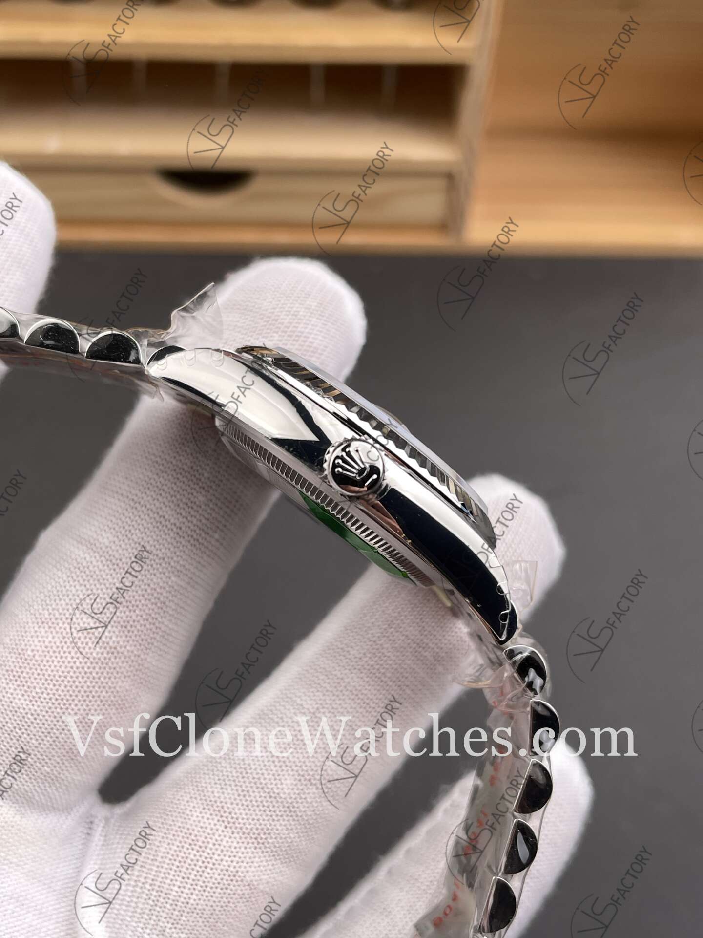 Super Clone Watches – Rolex DateJust m126234-0013 Jubilee 36MM 3235 Movement Silver Dial - Image 4
