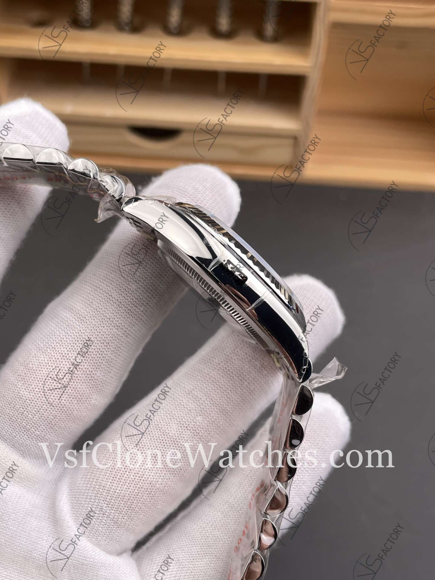 Super Clone Watches – Rolex DateJust m126234-0013 Jubilee 36MM 3235 Movement Silver Dial - Image 5