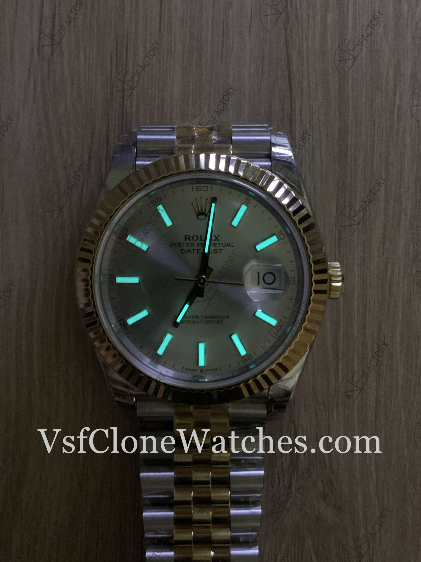 Super Clone Watches – Rolex DateJust m126333-0002 Jubilee 41MM 3235 Movement Silver Dial - Image 4