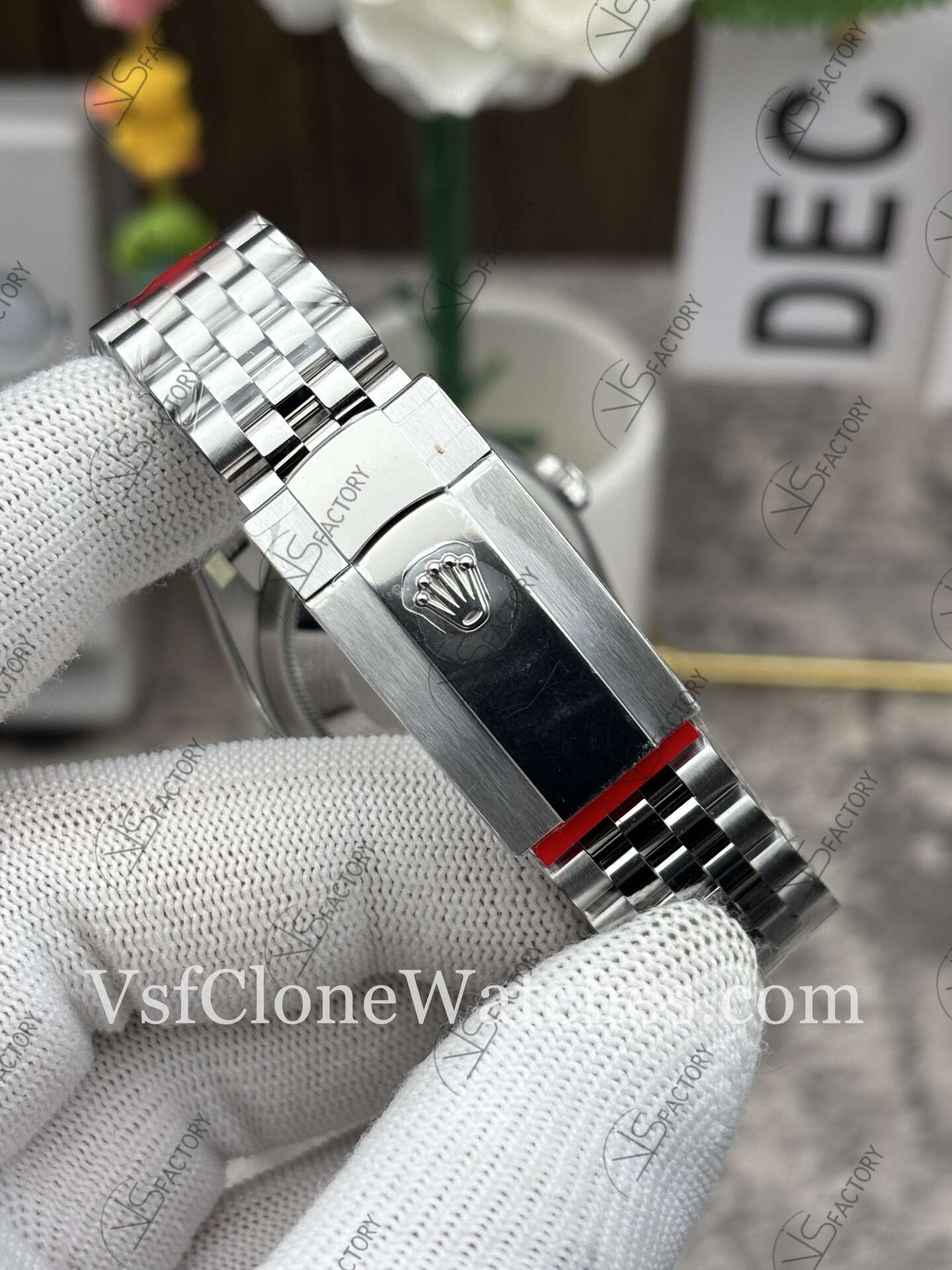 Super Clone Watches – Rolex DateJust M126234-0047 Jubilee 36MM 3235 Movement Palm Leaf Dial - Image 9