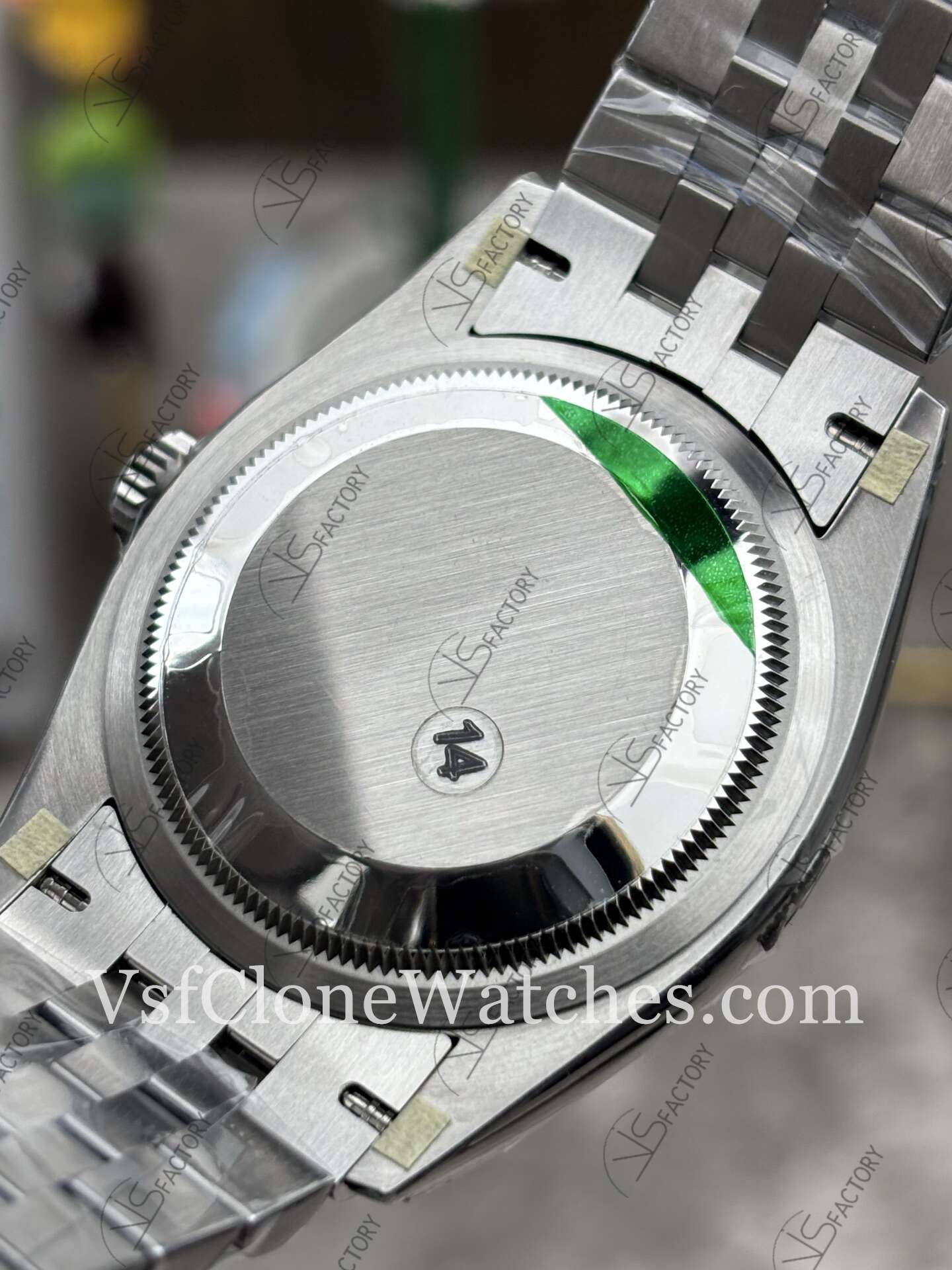 Super Clone Watches – Rolex DateJust M126234-0047 Jubilee 36MM 3235 Movement Palm Leaf Dial - Image 7