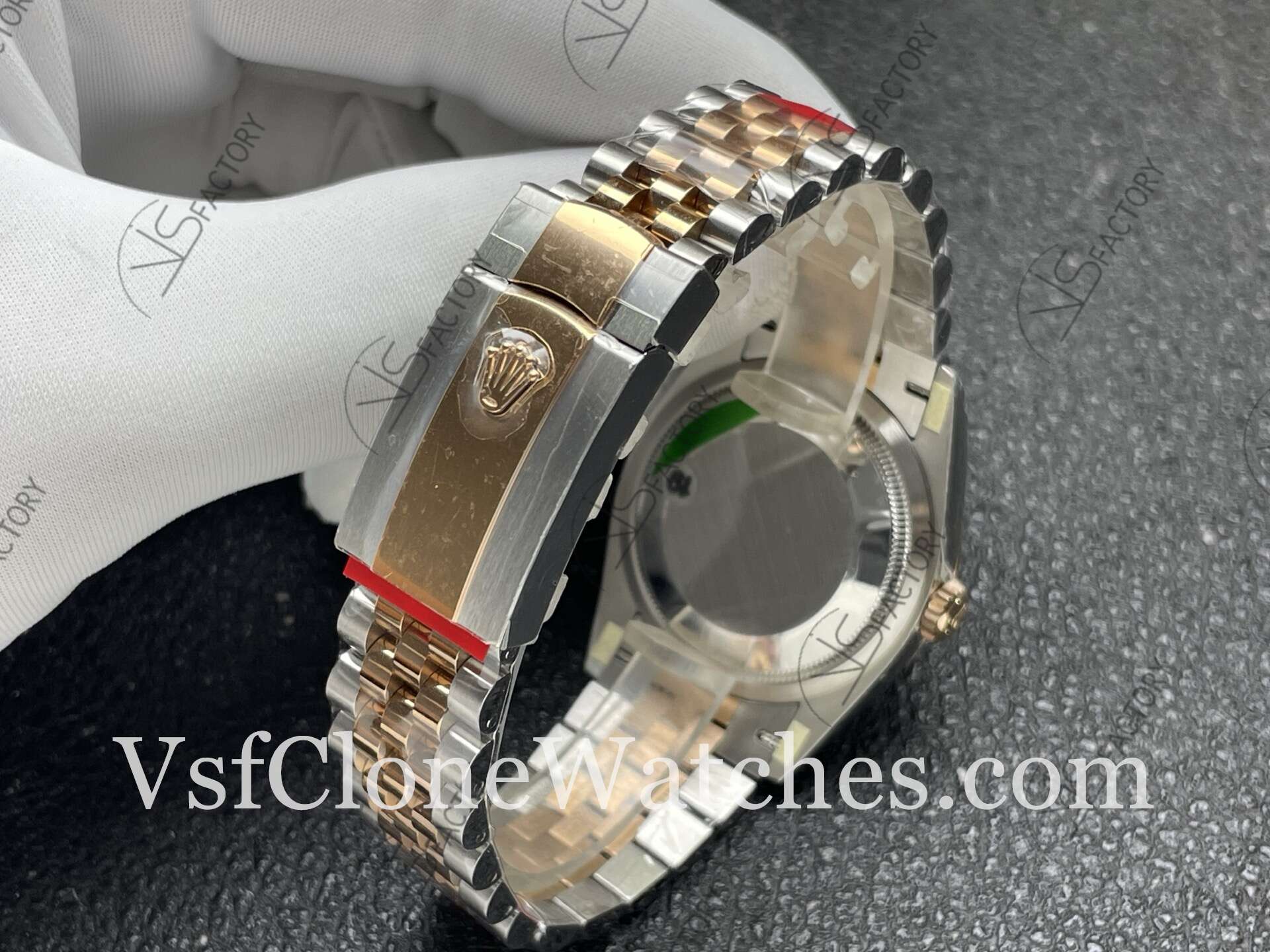 Super Clone Watches – Rolex DateJust M126231-0013 Jubilee 36MM 3235 Movement Gray Dial - Image 9
