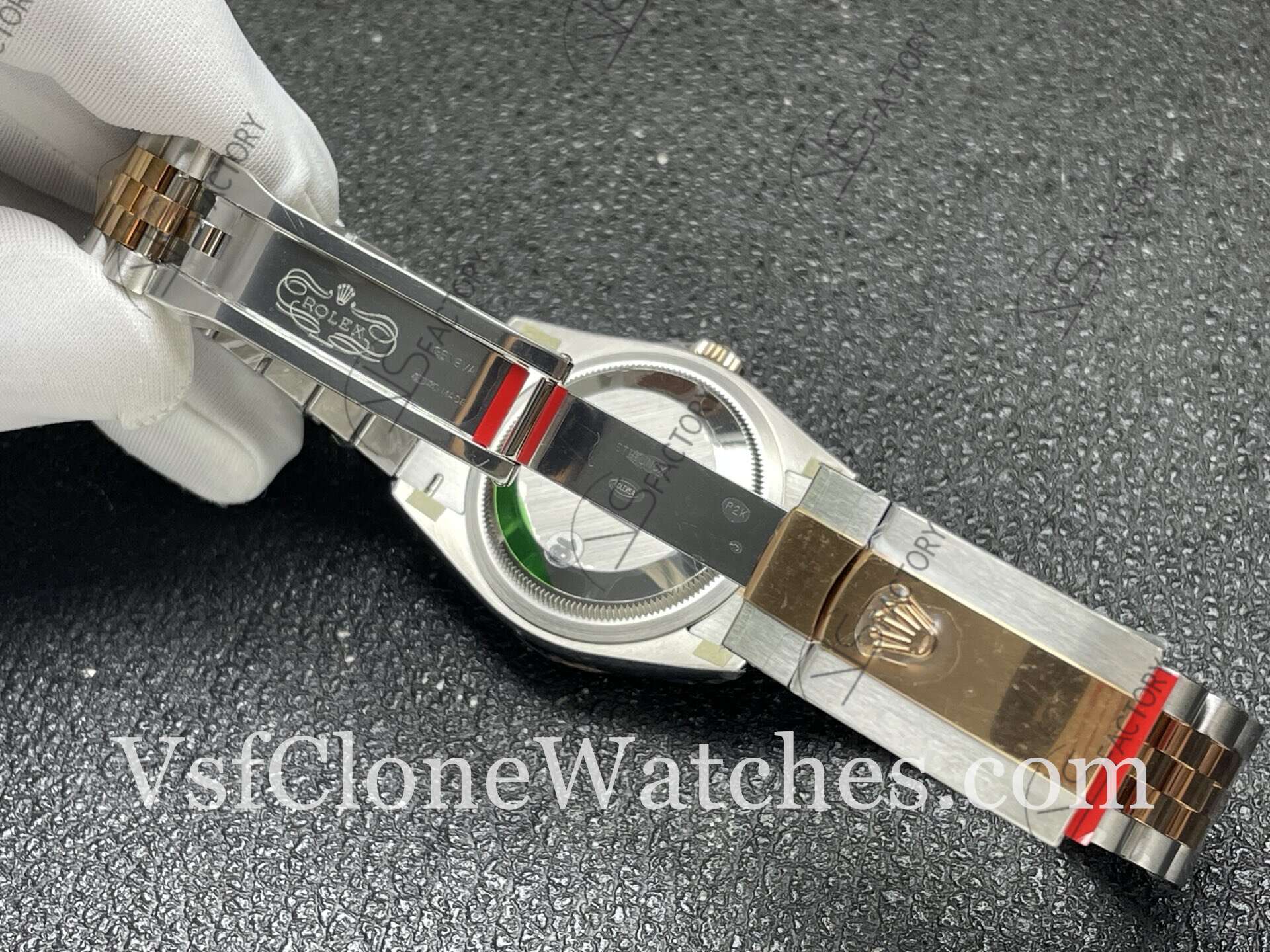 Super Clone Watches – Rolex DateJust M126231-0013 Jubilee 36MM 3235 Movement Gray Dial - Image 8
