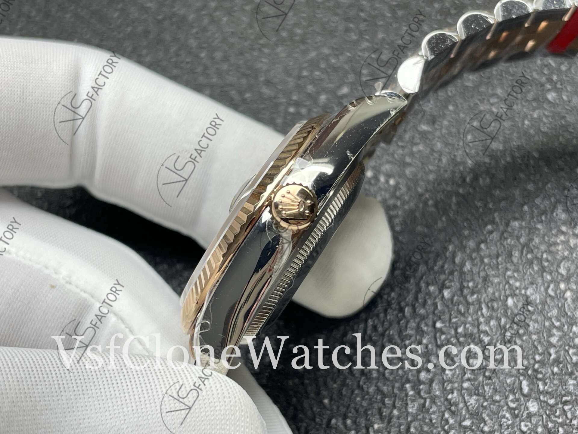 Super Clone Watches – Rolex DateJust M126231-0013 Jubilee 36MM 3235 Movement Gray Dial - Image 6