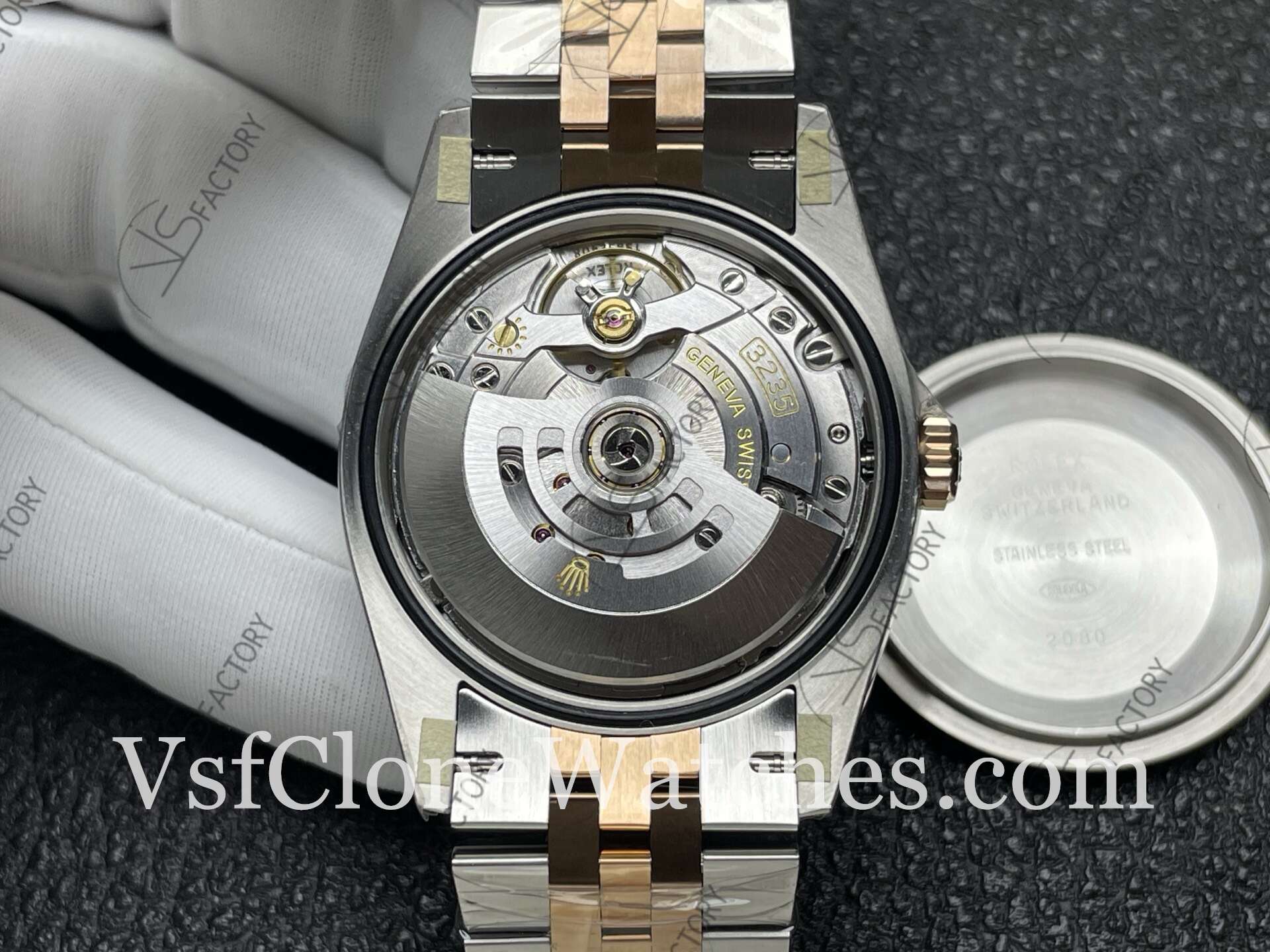 Super Clone Watches – Rolex DateJust M126231-0013 Jubilee 36MM 3235 Movement Gray Dial - Image 7