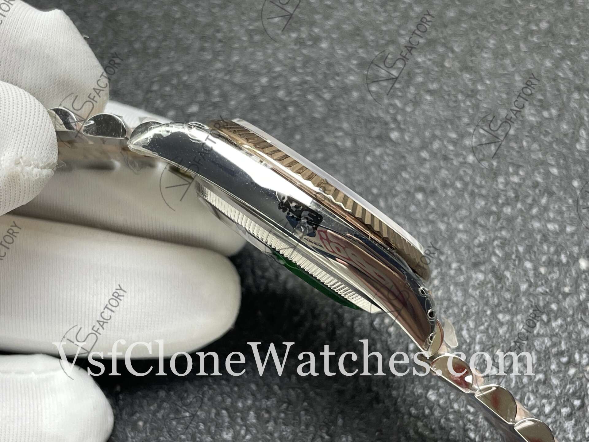 Super Clone Watches – Rolex DateJust M126231-0013 Jubilee 36MM 3235 Movement Gray Dial - Image 5