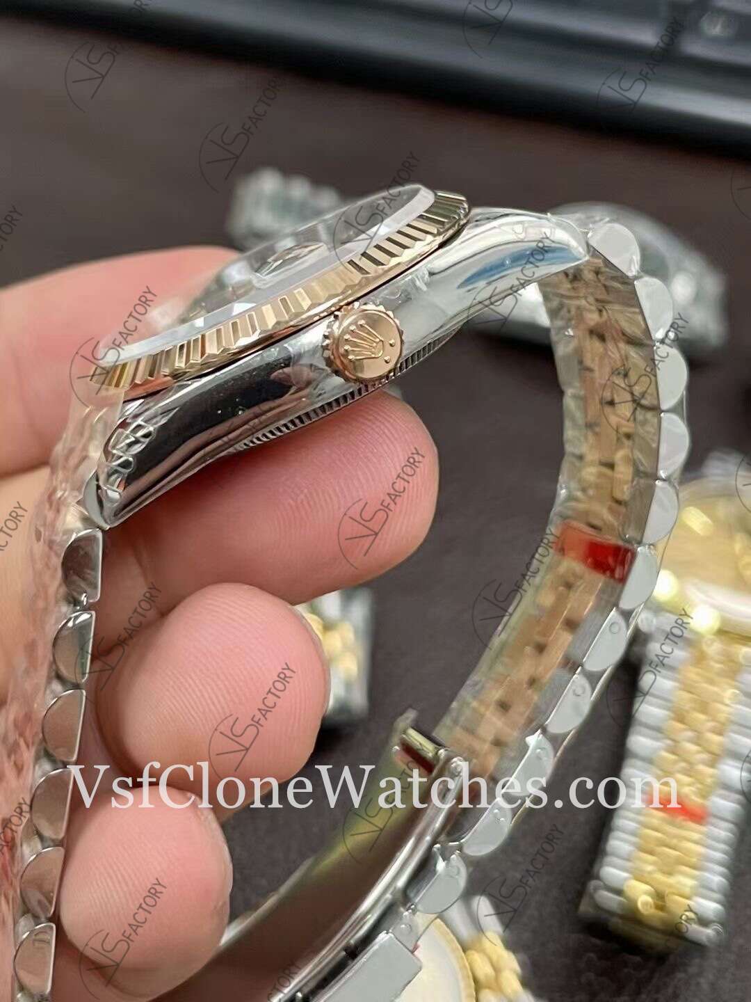 Super Clone Watches – Rolex DateJust M126231-0039 Jubilee 36MM 3235 Movement Silver Fluted Dial - Image 5