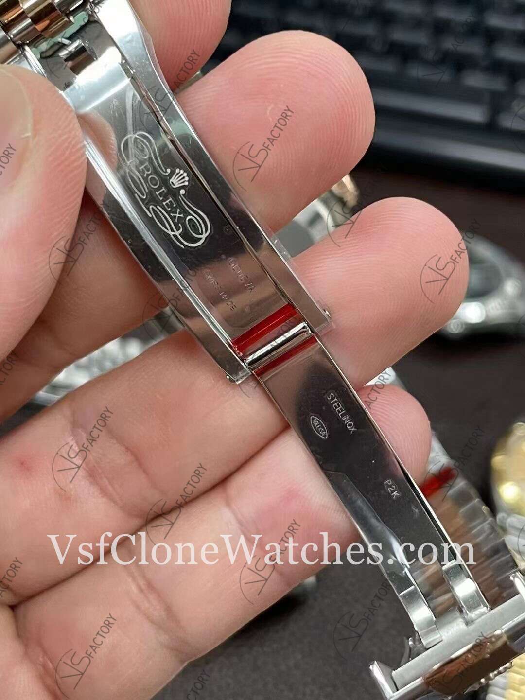 Super Clone Watches – Rolex DateJust M126231-0039 Jubilee 36MM 3235 Movement Silver Fluted Dial - Image 8