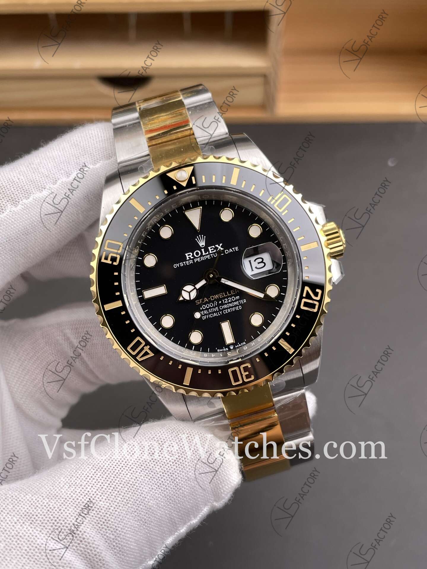 Super Clone Watches – Rolex Sea Dweller M126603-0001 3235 Movement 43mm Black Dial - Image 3