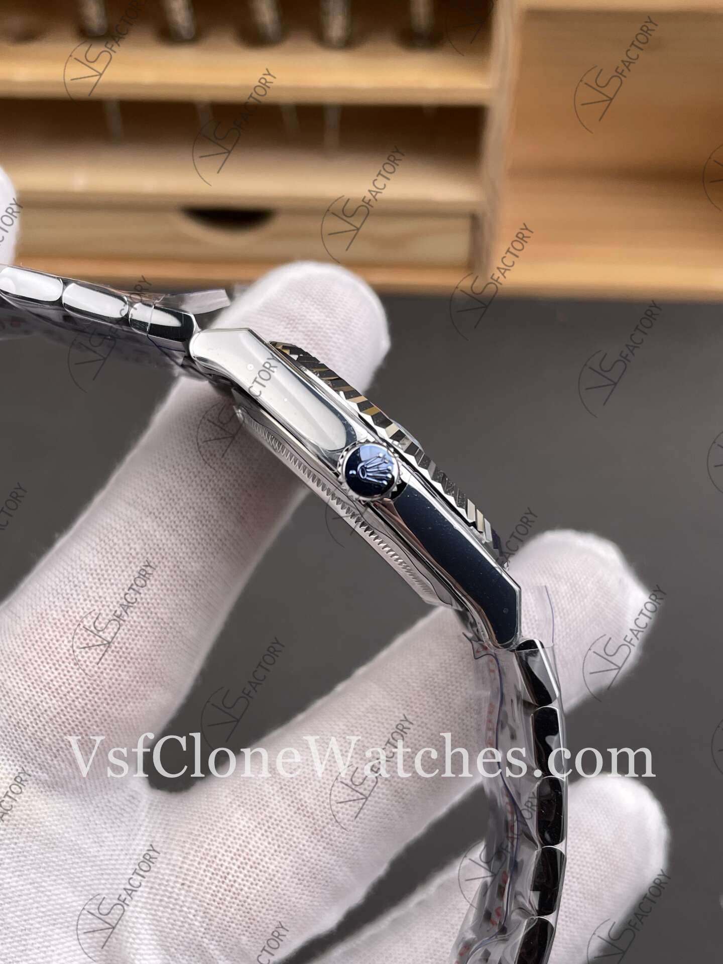 Super Clone Watches – Rolex Land-Dweller M127336-0001 7135 Movement Blue Dial 40MM - Image 5