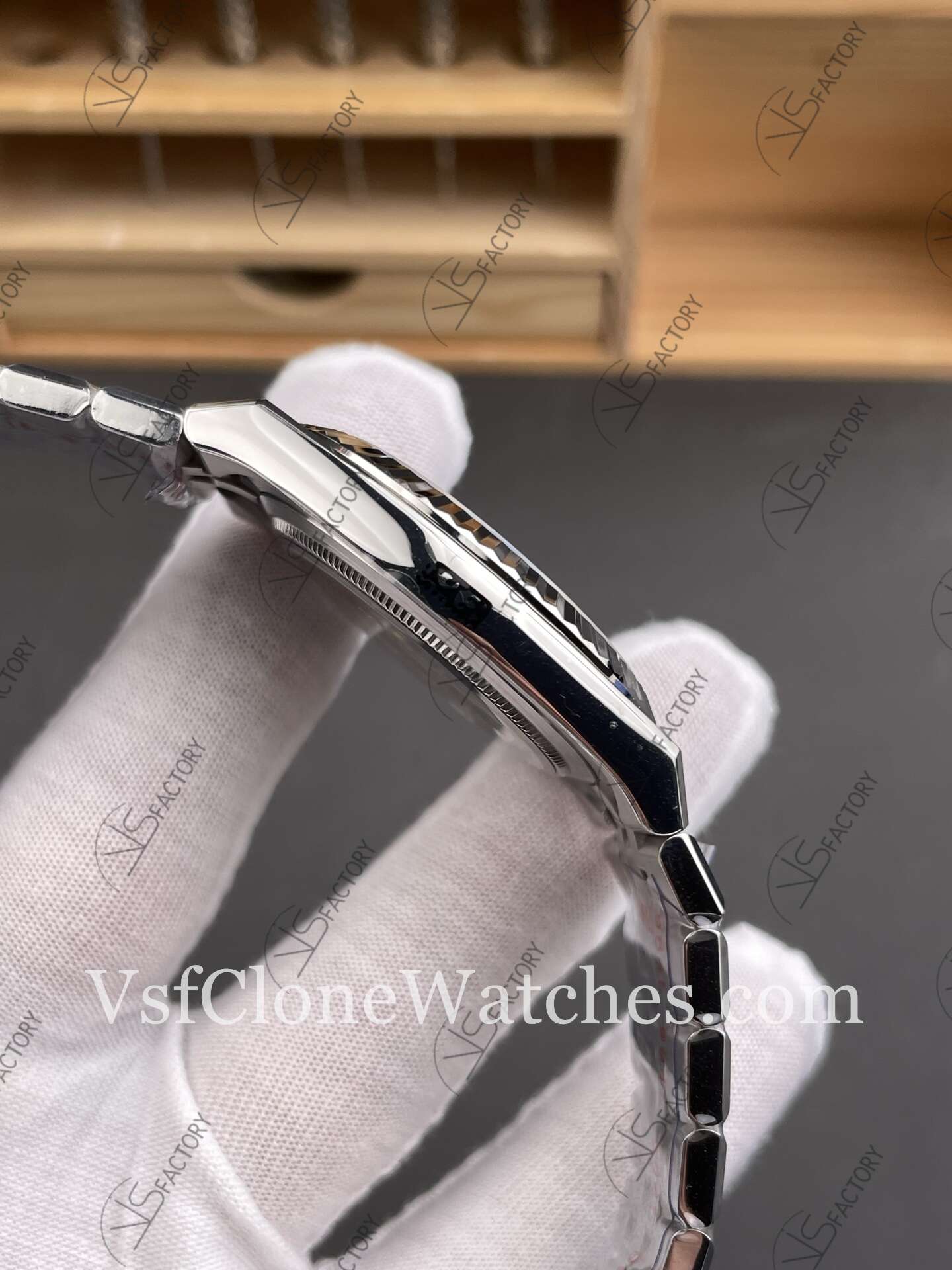 Super Clone Watches – Rolex Land-Dweller M127334-0001 7135 Movement White Dial 40MM - Image 5