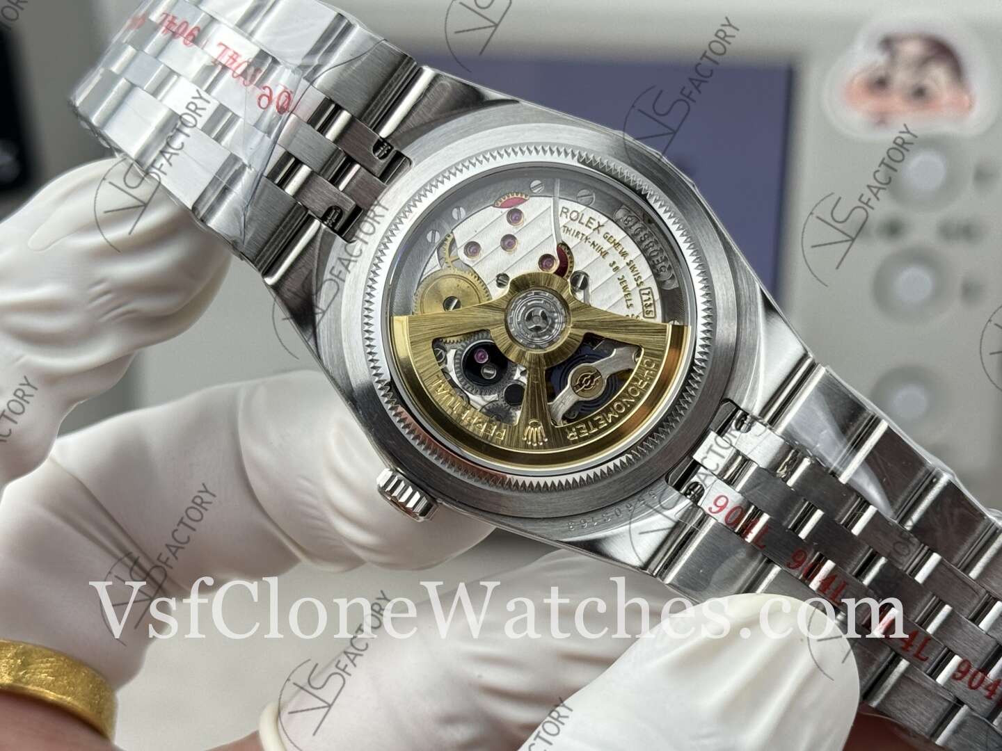 Super Clone Watches – Rolex Land-Dweller M127386TBR-0001 7135 Movement Blue Dial 40MM - Image 7