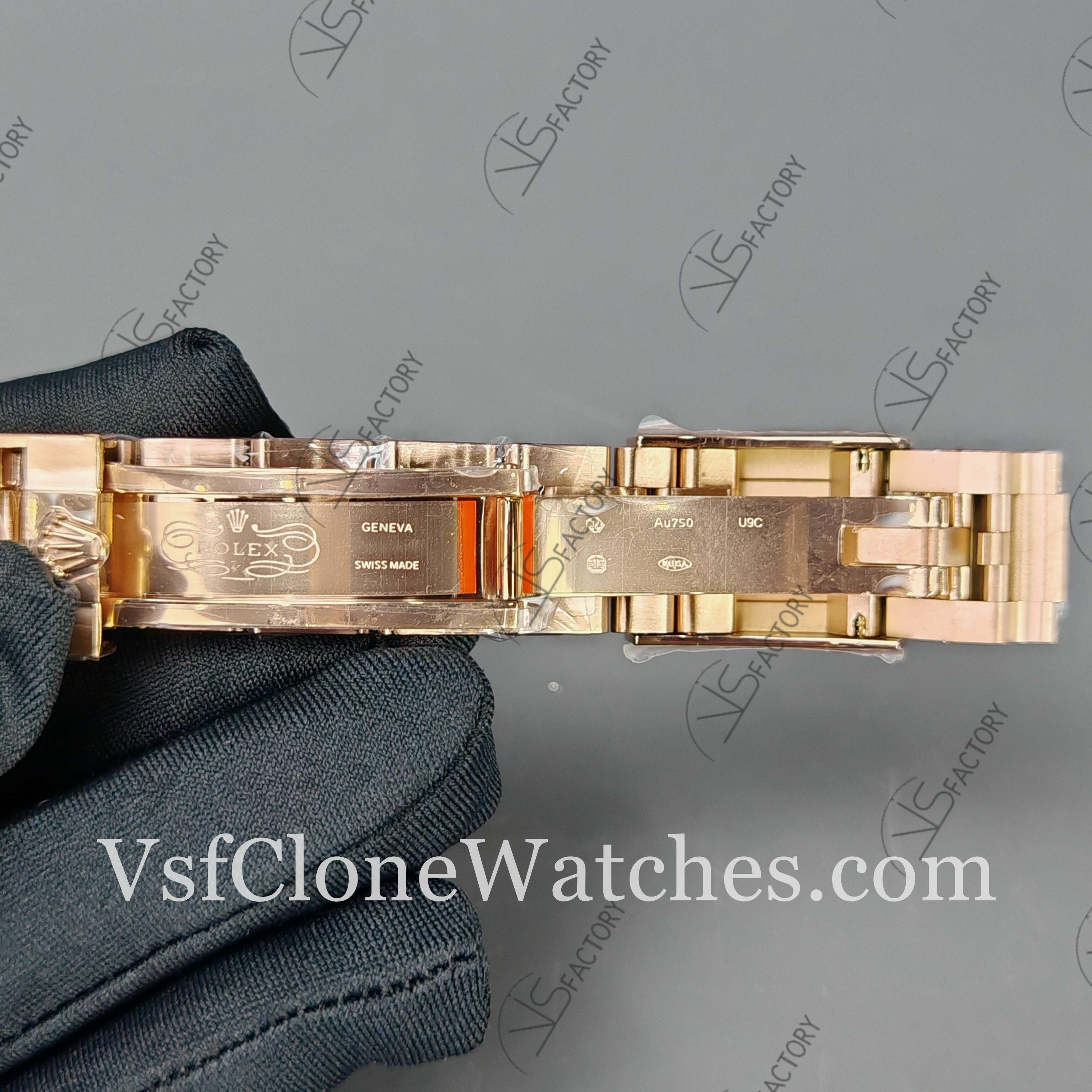 Super Clone Watches – Rolex Daytona Le Mans Daytona 100 Years Anniversary Rose Gold 4132 Movement - Image 11