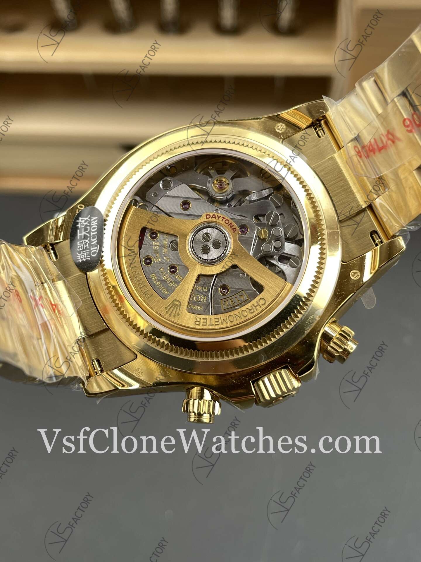 Super Clone Watches – Rolex Daytona Le Mans 100 Years Anniversary 18K Gold 4132 Movement - Image 6