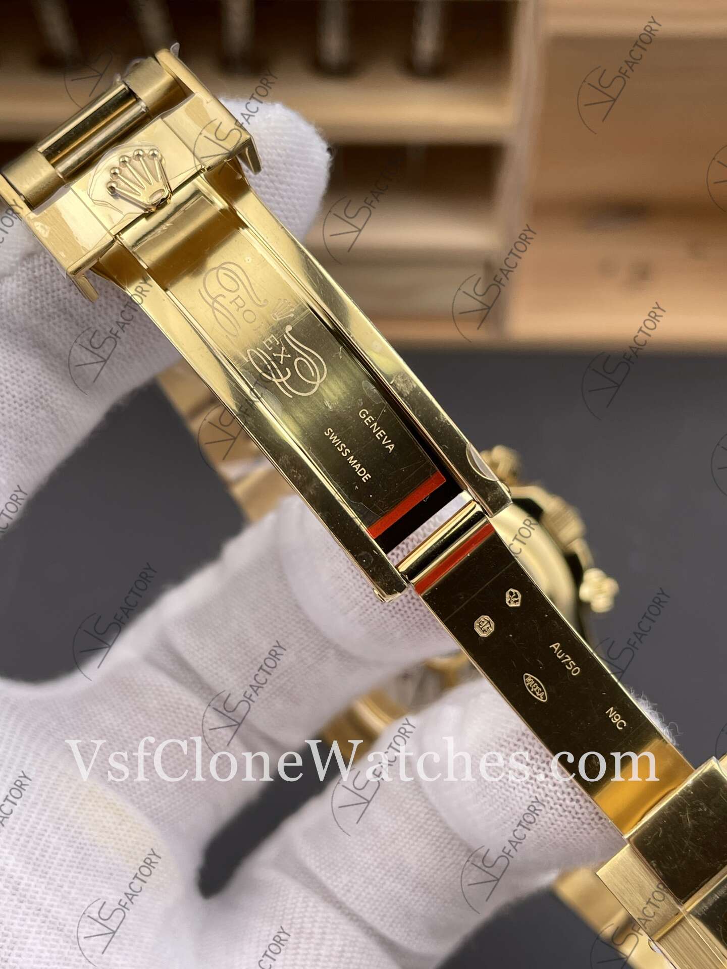 Super Clone Watches – Rolex Daytona Le Mans 100 Years Anniversary 18K Gold 4132 Movement - Image 7