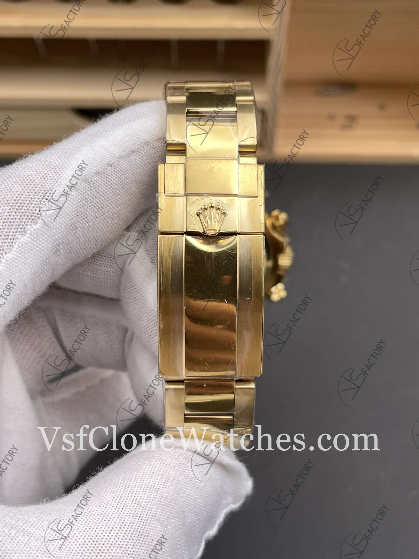 Super Clone Watches – Rolex Daytona Le Mans 100 Years Anniversary 18K Gold 4132 Movement - Image 8