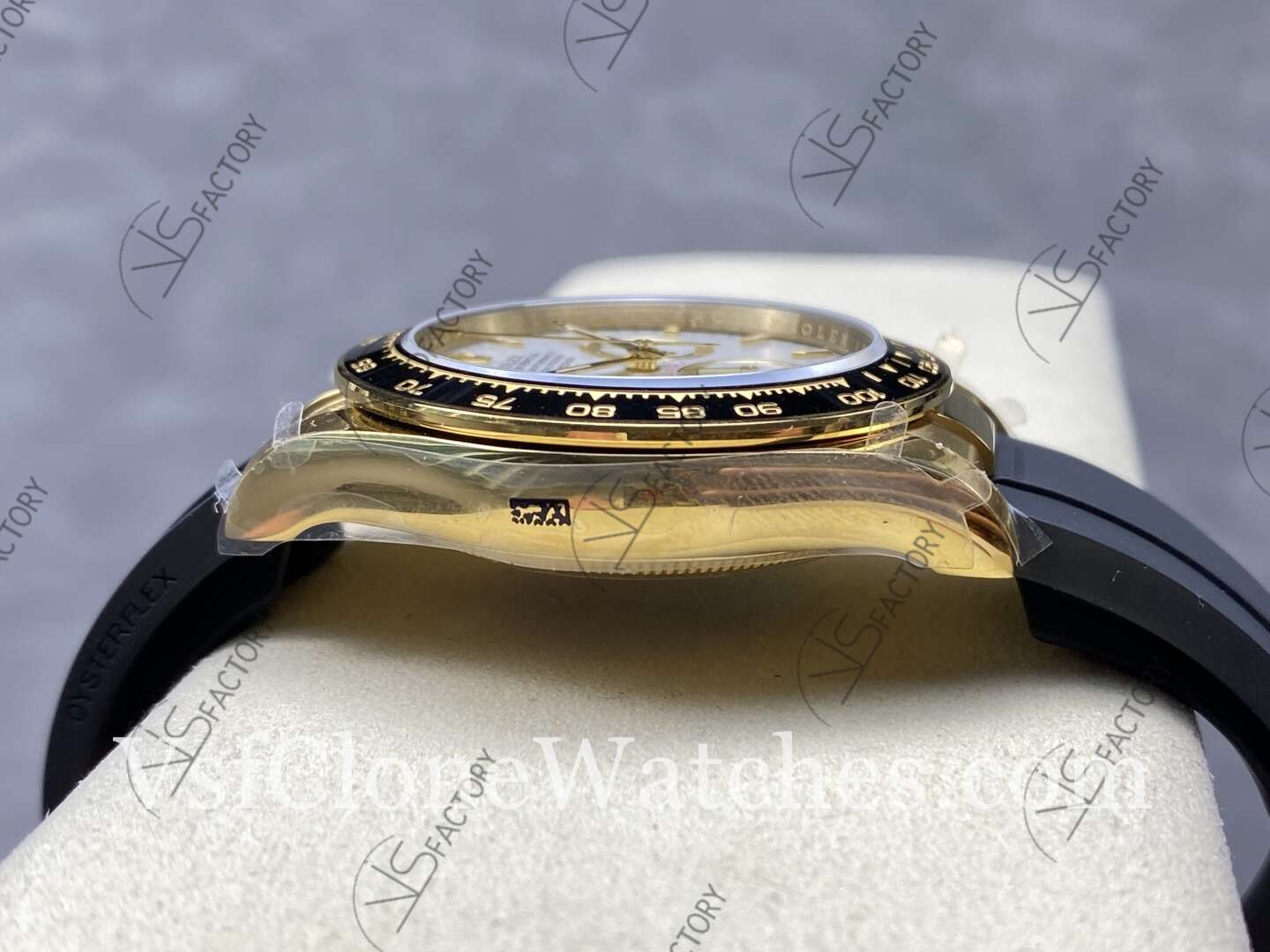 Super Clone Watches – Rolex Daytona White & Gold Dial M126518ln-0002 4131 Movement - Image 6