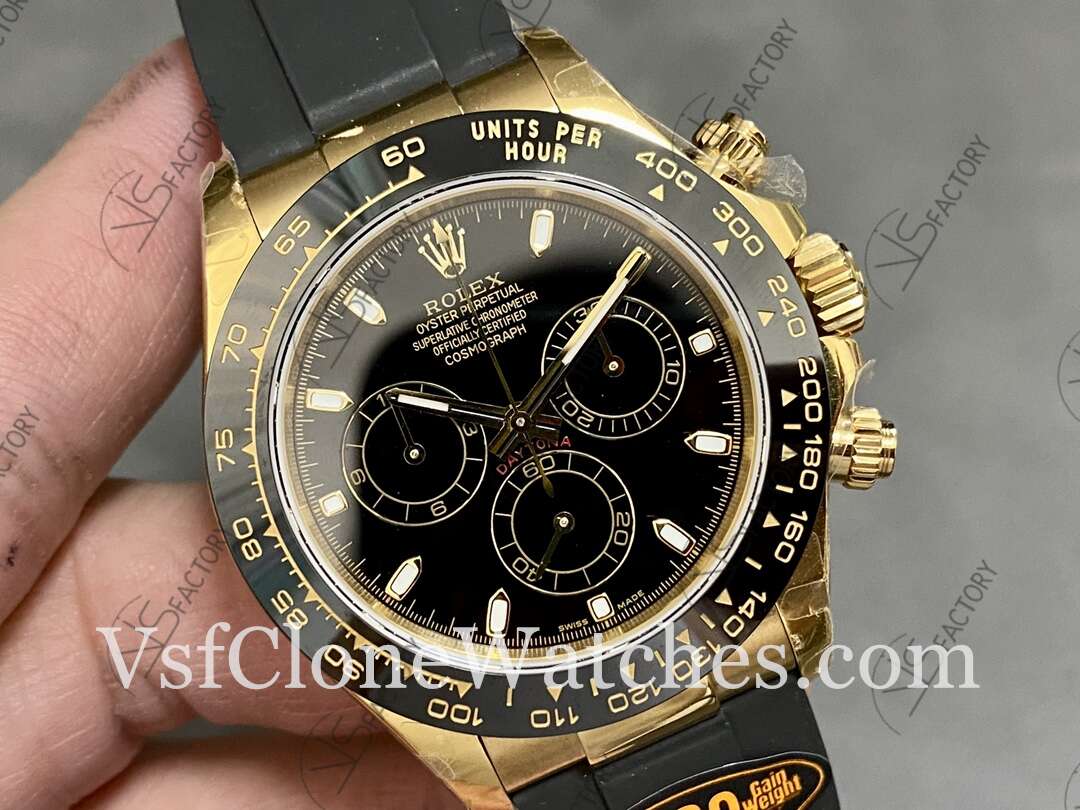 Super Clone Watches – Rolex Daytona Black Dial M116518ln-0043 4130 Movement 40mm - Image 3