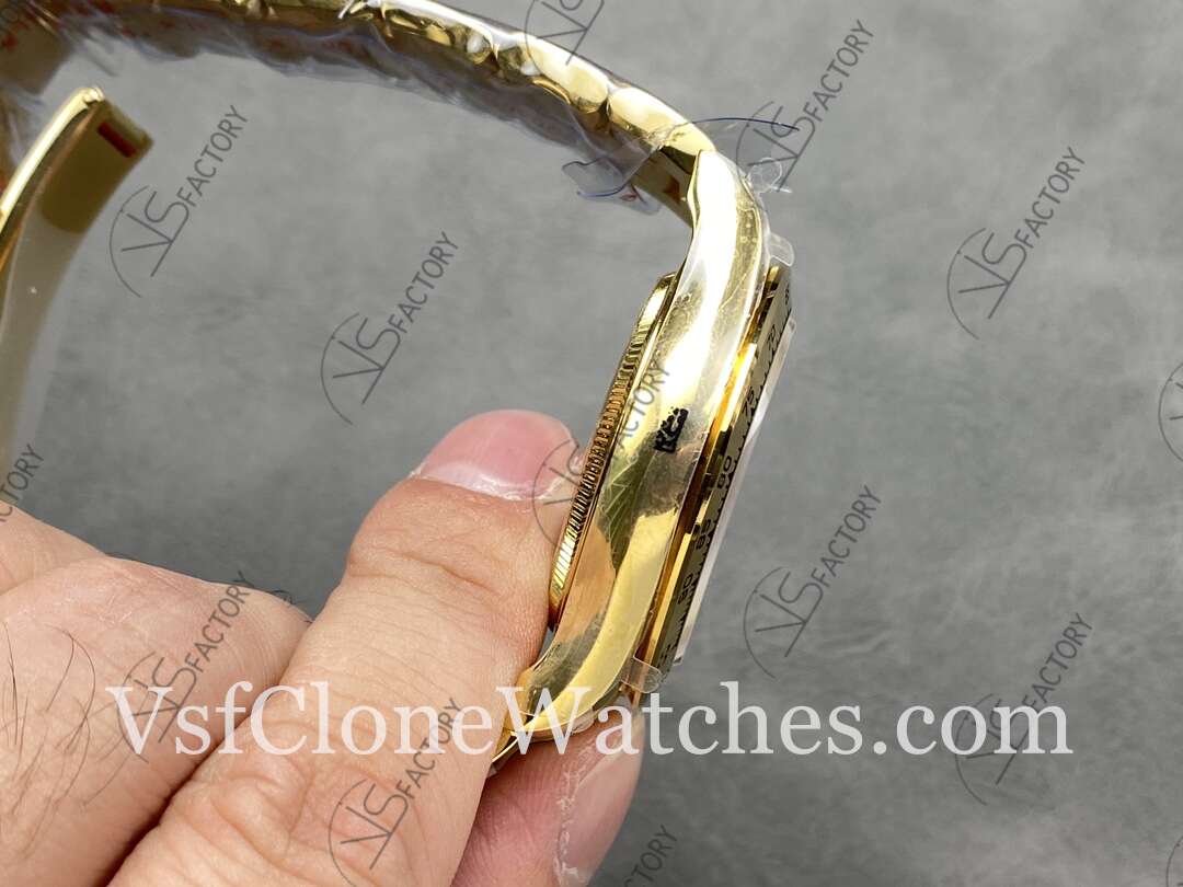 Super Clone Watches – Rolex Daytona 18K Gold White Dial M126508-0001 4131 Movement - Image 5