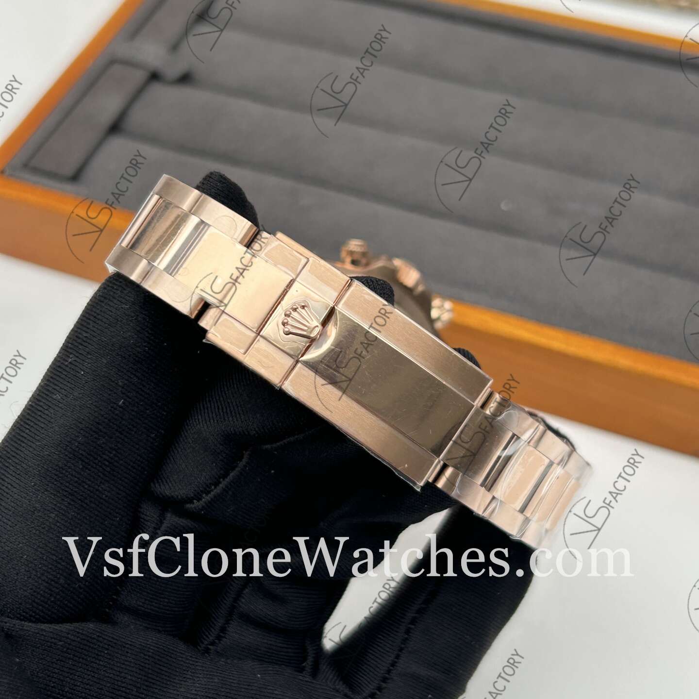 Super Clone Watches – Rolex Daytona Brown Dial m116506-0001 4130 Movement 40mm - Image 8