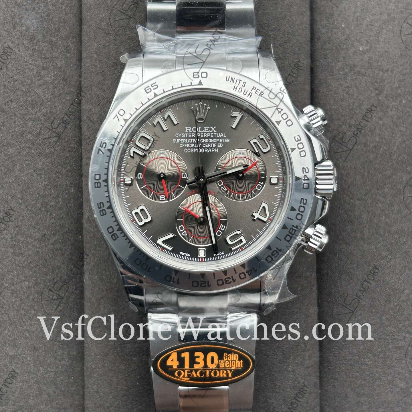 Super Clone Watches 1:1 Rolex Daytona Dark Gray Dial m116519-0104