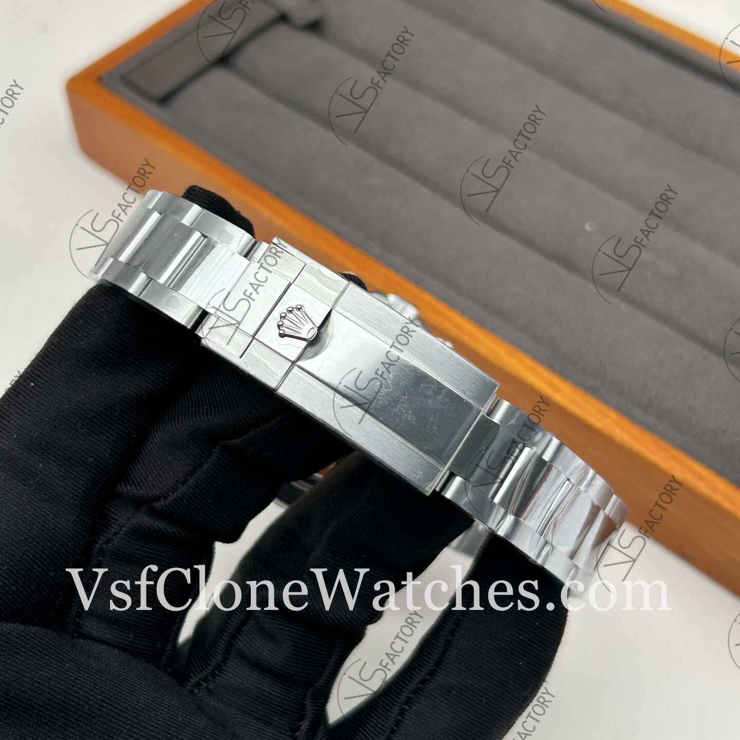 Super Clone Watches – Rolex Daytona Dark Gray Dial m116519-0104 4130 Movement 40mm - Image 8