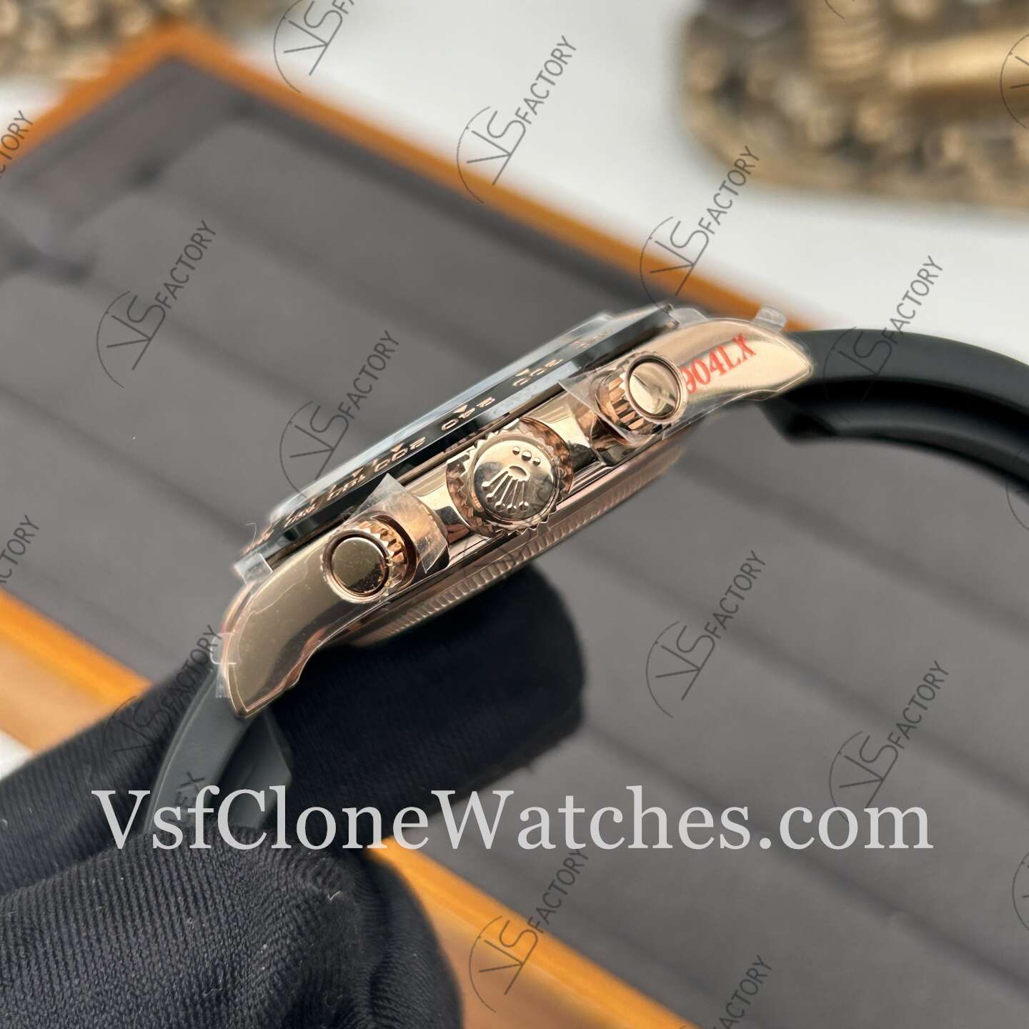 Super Clone Watches – Rolex Daytona Brown Dial M116515LN-0041 4130 Movement 40mm - Image 5